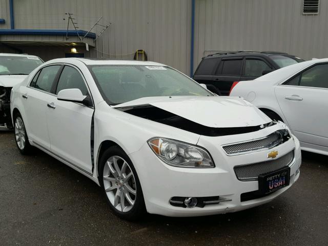 1G1ZE5EU4BF399053 - 2011 CHEVROLET MALIBU LTZ WHITE photo 1