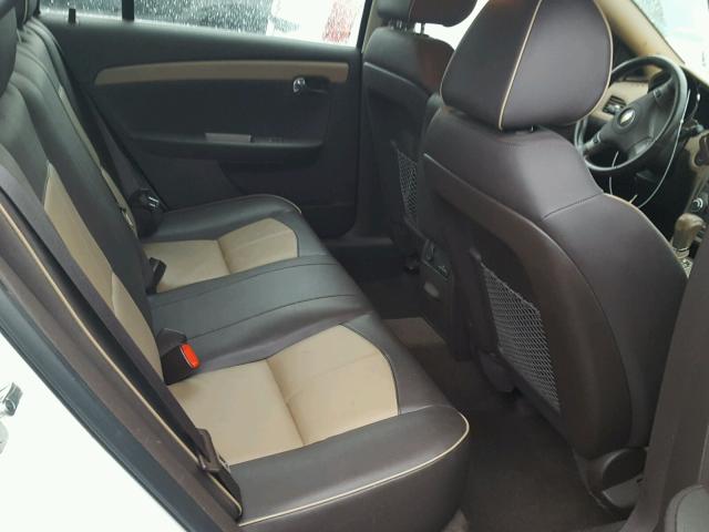 1G1ZE5EU4BF399053 - 2011 CHEVROLET MALIBU LTZ 白色 照片 6