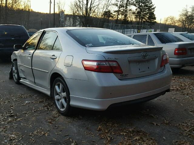 4T1BE46K57U656865 - 2007 TOYOTA CAMRY NEW SILVER photo 3