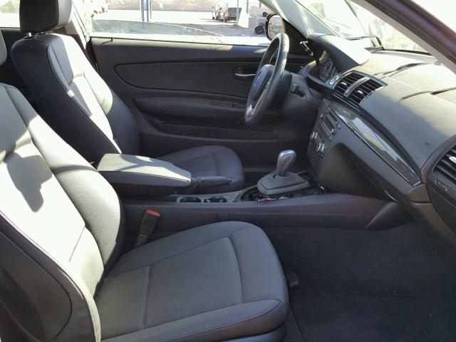 WBAUP9C53DVS95741 - 2013 BMW 128 I WHITE photo 5