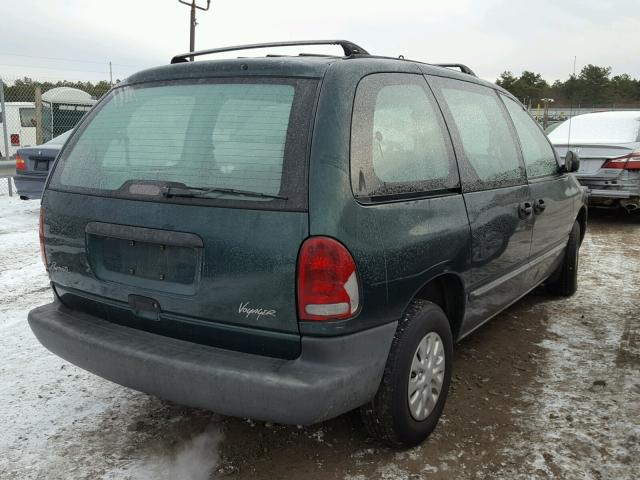 2P4GP25R3VR200702 - 1997 PLYMOUTH VOYAGER GREEN photo 4