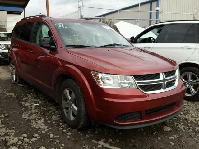 3D4PG4FBXBT549207 - 2011 DODGE JOURNEY EX MAROON photo 1