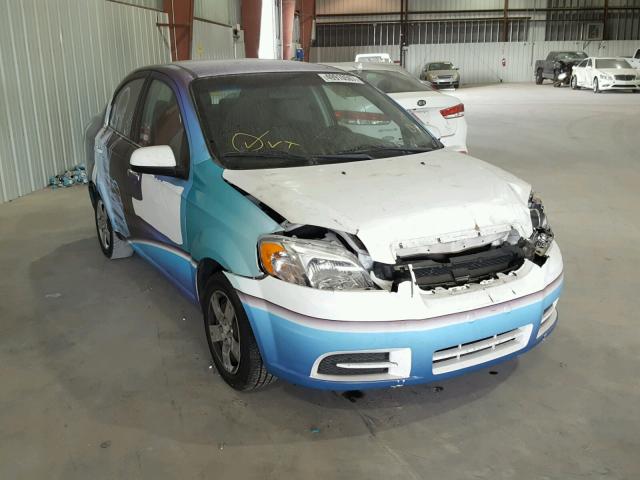 KL1TD5DE4AB089914 - 2010 CHEVROLET AVEO LS WHITE photo 1