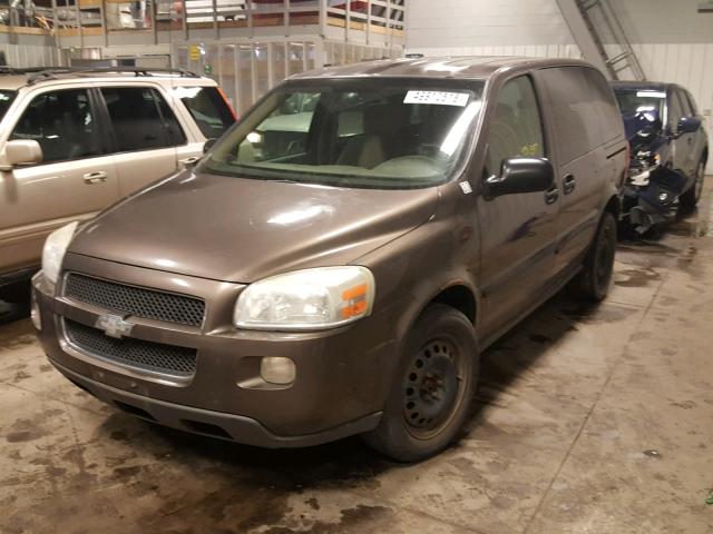 1GNDU23W38D178157 - 2008 CHEVROLET UPLANDER L 棕色 照片 2