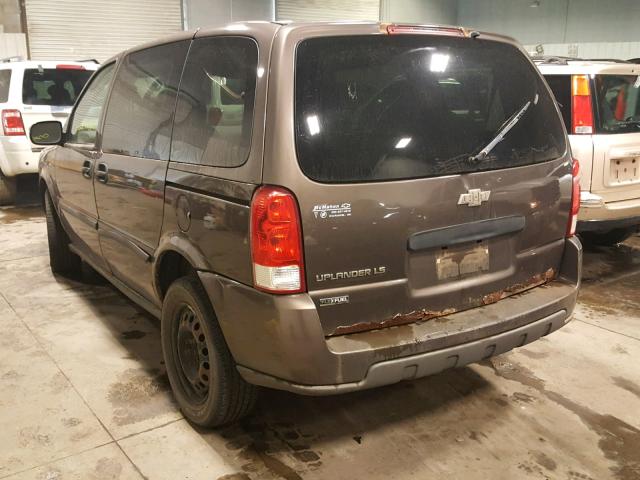 1GNDU23W38D178157 - 2008 CHEVROLET UPLANDER L 棕色 照片 3