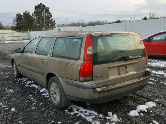 YV1SW61T742356047 - 2004 VOLVO V70 TAN photo 3