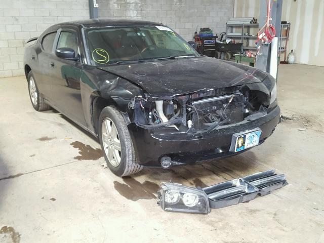 2B3LK43G17H786468 - 2007 DODGE CHARGER SE BLACK photo 1