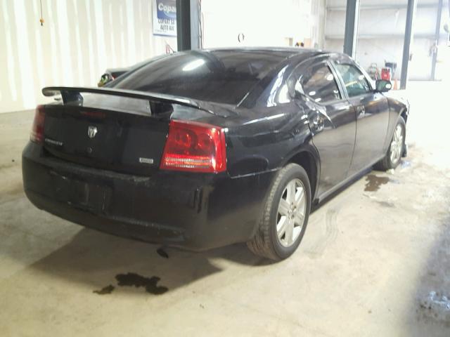 2B3LK43G17H786468 - 2007 DODGE CHARGER SE BLACK photo 4