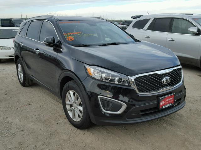 5XYPG4A35GG044879 - 2016 KIA SORENTO LX BLACK photo 1