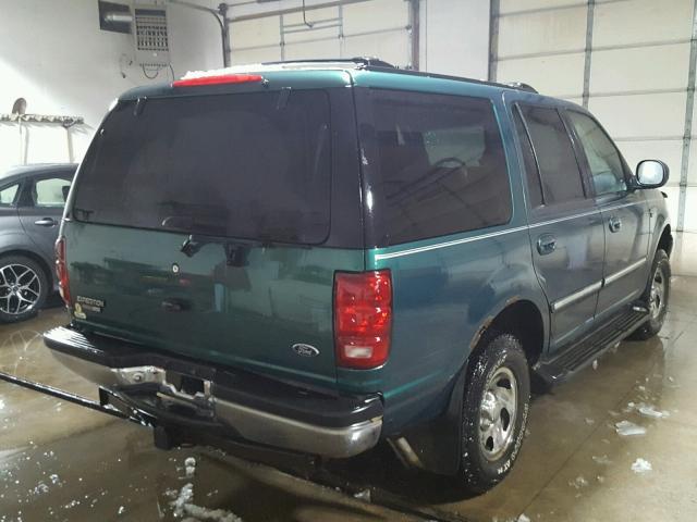 1FMRU1663YLA10959 - 2000 FORD EXPEDITION GREEN photo 4