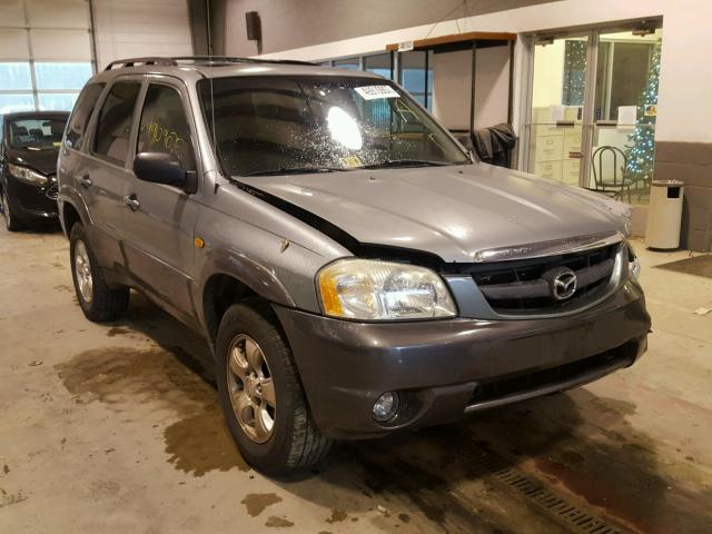 4F2YZ04113KM13923 - 2003 MAZDA TRIBUTE LX GRAY photo 1