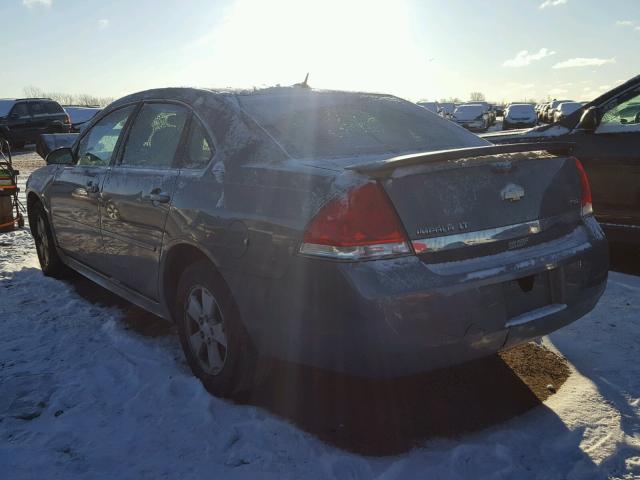 2G1WT57K091273195 - 2009 CHEVROLET IMPALA 1LT GRAY photo 3