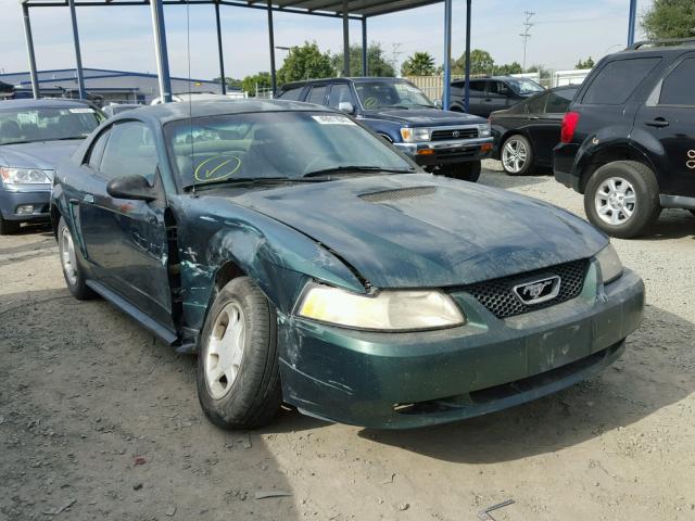 1FAFP4040YF256539 - 2000 FORD MUSTANG GREEN photo 1