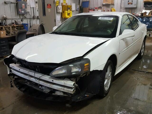 2G2WP552981167653 - 2008 PONTIAC GRAND PRIX თეთრი ფოტო 2