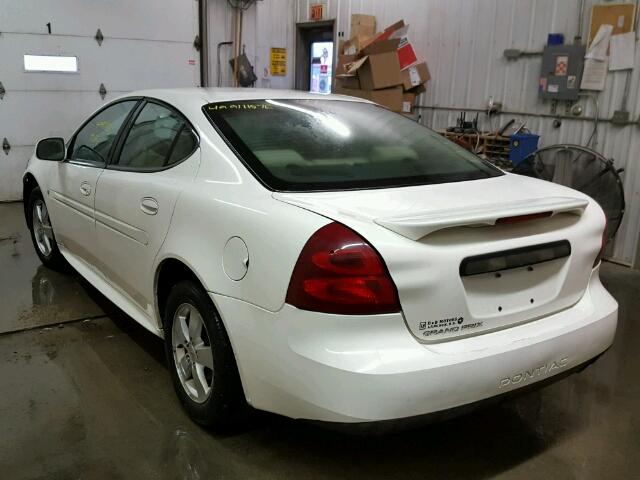 2G2WP552981167653 - 2008 PONTIAC GRAND PRIX თეთრი ფოტო 3