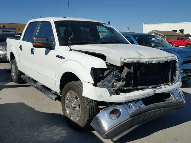 1FTEW1C84AFB88032 - 2010 FORD F150 SUPER WHITE photo 1