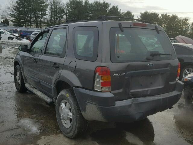 1FMYU02154DA02169 - 2004 FORD ESCAPE XLS GRAY photo 3