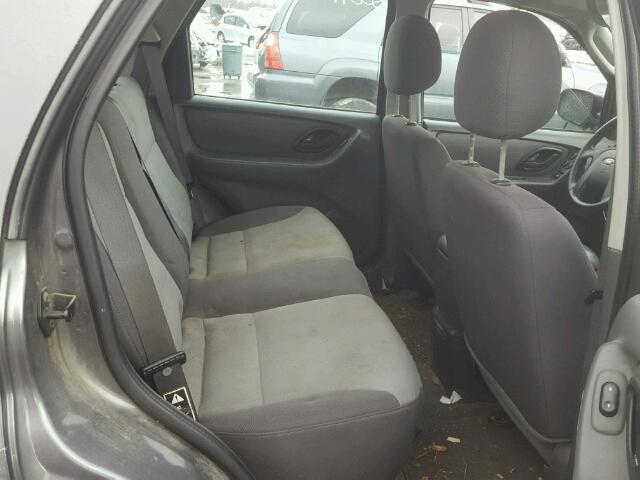 1FMYU02154DA02169 - 2004 FORD ESCAPE XLS GRAY photo 6