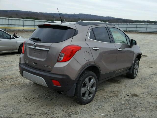 KL4CJHSB5DB145885 - 2013 BUICK ENCORE PRE TAN photo 4