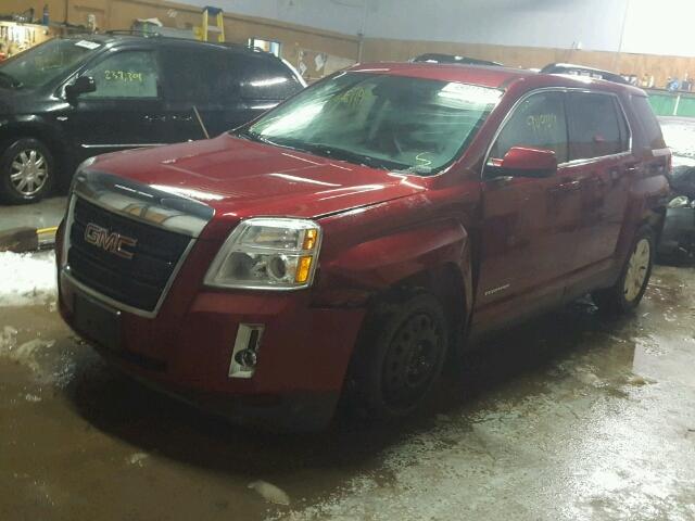 2GKALSEK3C6324433 - 2012 GMC TERRAIN SL RED photo 2