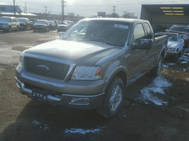 1FTPX12574NA66093 - 2004 FORD F150 BROWN photo 2