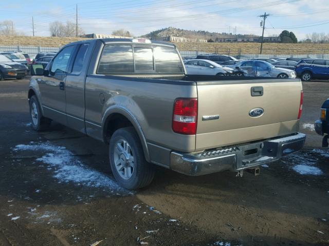 1FTPX12574NA66093 - 2004 FORD F150 BROWN photo 3