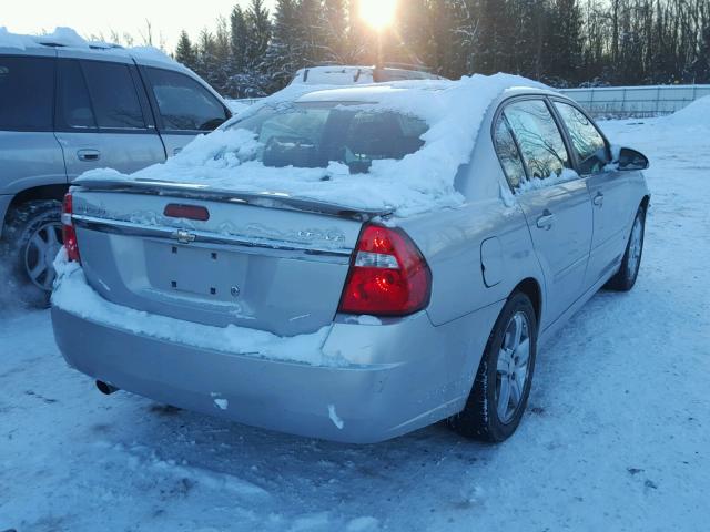 1G1ZU53896F196755 - 2006 CHEVROLET MALIBU LTZ 银色 照片 4