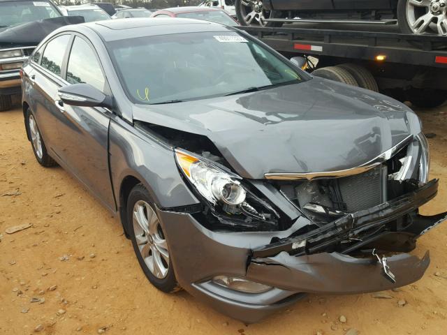 5NPEC4AC5DH599824 - 2013 HYUNDAI SONATA SE SILVER photo 1