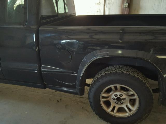 1D7HL32X23S239165 - 2003 DODGE DAKOTA SPO BLACK photo 9