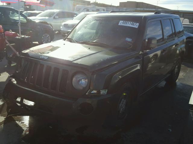 1J8FT28A49D122322 - 2009 JEEP PATRIOT SP GREEN photo 2