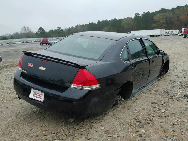 2G1WG5E39C1302281 - 2012 CHEVROLET IMPALA LT BLACK photo 4