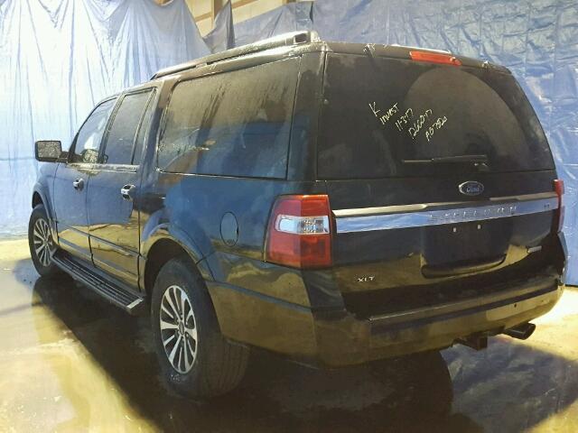 1FMJK1JT6HEA07820 - 2017 FORD EXPEDITION BLACK photo 3