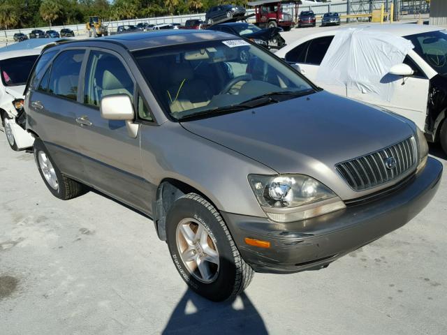 JT6GF10U8X0042083 - 1999 LEXUS RX 300 BEIGE photo 1