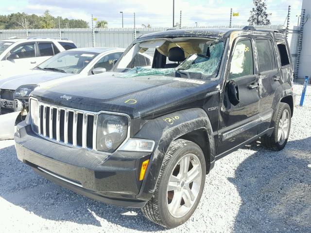 1C4PJLFK2CW218156 - 2012 JEEP LIBERTY JE BLACK photo 2