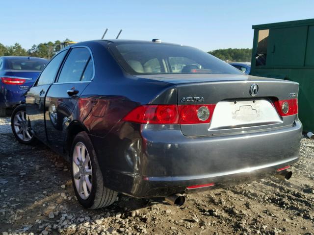 JH4CL96907C022389 - 2007 ACURA TSX GRAY photo 3