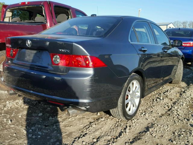 JH4CL96907C022389 - 2007 ACURA TSX GRAY photo 4