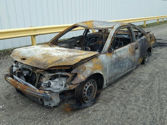 1HGEM22114L008867 - 2004 HONDA CIVIC DX V BURN photo 2