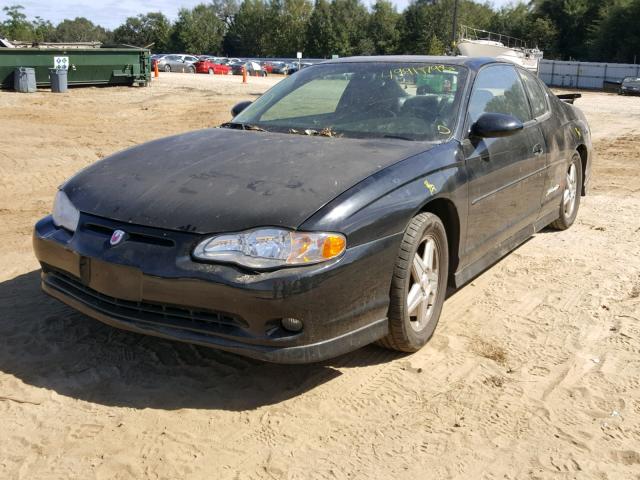 2G1WZ151X49323368 - 2004 CHEVROLET MONTE CARL შავი ფოტო 2