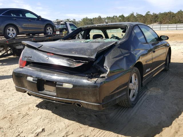 2G1WZ151X49323368 - 2004 CHEVROLET MONTE CARL შავი ფოტო 4