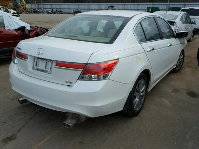 1HGCP3F84CA031937 - 2012 HONDA ACCORD EXL WHITE photo 4