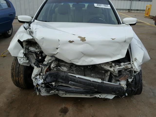 1HGCP3F84CA031937 - 2012 HONDA ACCORD EXL WHITE photo 9