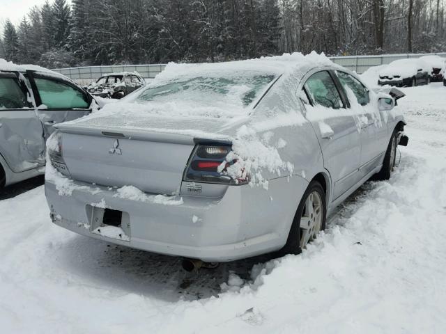 4A3AB76S95E030699 - 2005 MITSUBISHI GALANT GTS GRAY photo 4