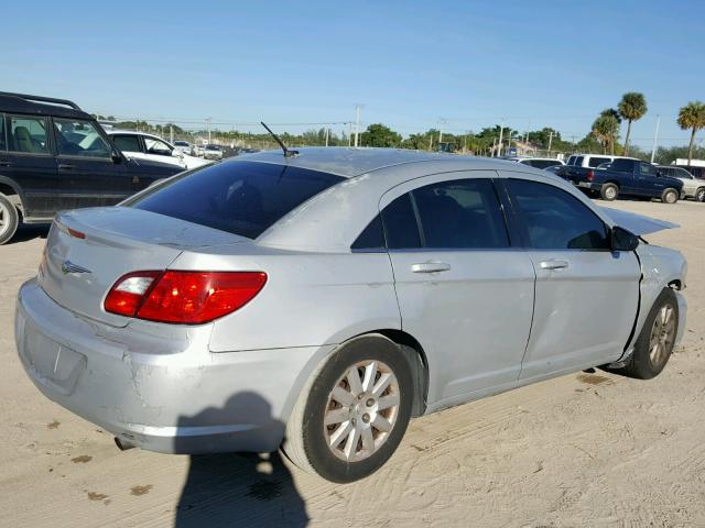 1C3LC46B49N533512 - 2009 CHRYSLER SEBRING LX SILVER photo 4