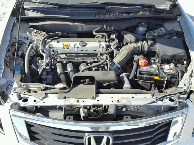 JHMCP26458C032241 - 2008 HONDA ACCORD LXP SILVER photo 7