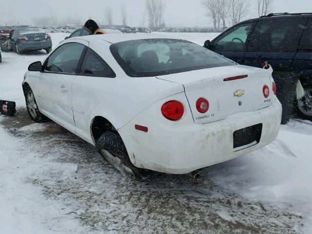 1G1AD1F59A7202919 - 2010 CHEVROLET COBALT 1LT WHITE photo 3