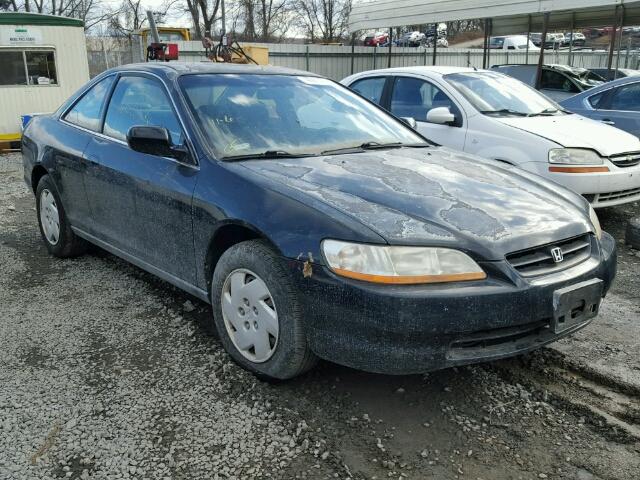 1HGCG2248YA025112 - 2000 HONDA ACCORD LX BLACK photo 1