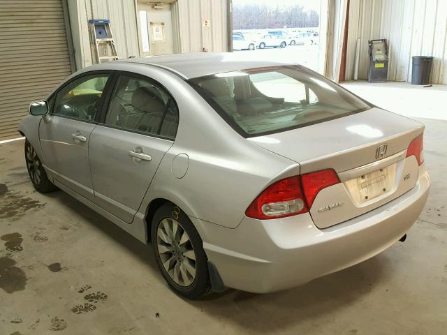 2HGFA1F94AH509140 - 2010 HONDA CIVIC EXL SILVER photo 3