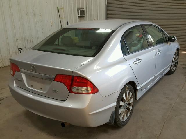 2HGFA1F94AH509140 - 2010 HONDA CIVIC EXL 银色 照片 4