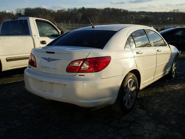 1C3LC56R58N254118 - 2008 CHRYSLER SEBRING TO WHITE photo 4