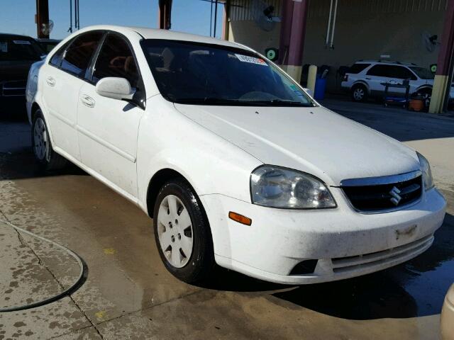 KL5JD56Z48K844088 - 2008 SUZUKI FORENZA BA WHITE photo 1